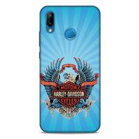 Huawei P20 Lite Uyumlu Kılıf Motorsiklet (1) Kılıfı Harley Davidson