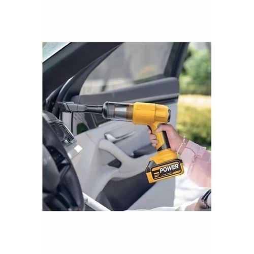 25.000mah Çift Bataryalı Auhma 20.000pa Ultra Çekim Güçlü Çantalı Araç Temizleme Süpürgesi