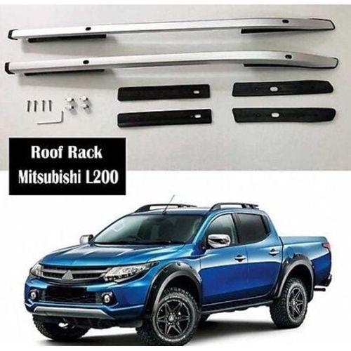 Mitsubishi L200 Uyumlu Tavan Çıtası -2015 Oem Style Silver Gümüş