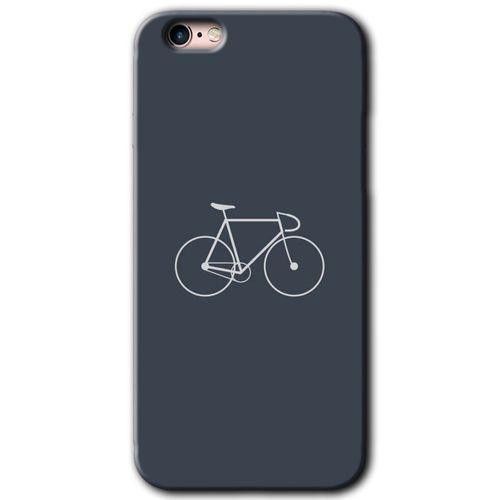 iPhone 6 HD Baskılı Kılıf + 9D Tam Ekran Koruyucu - Bike