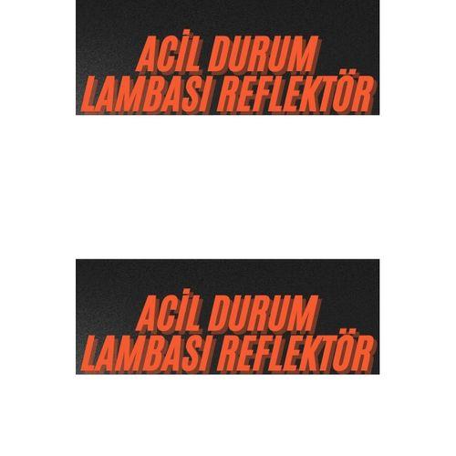 Işıklı İkaz Lambası Reflektör Şarjlı Işıklı Üçgen Led Acil Durum Feneri