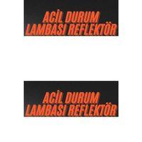 Işıklı İkaz Lambası Reflektör Şarjlı Işıklı Üçgen Led Acil Durum Feneri