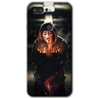 Potkal Hediye Fabrikası General Mobile GM 9 Pro Kılıf HD Desen Baskılı Arka Kapak - V for Fire