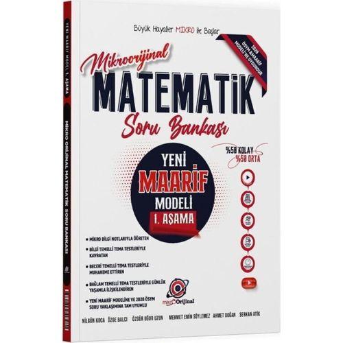 TYT Matematik Maarif Modeli 1. Aşama Soru Bankası Orijinal Mikro