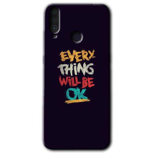 General Mobile GM 10 Kılıf HD Desen Baskılı Arka Kapak + Temperli Cam - Everything