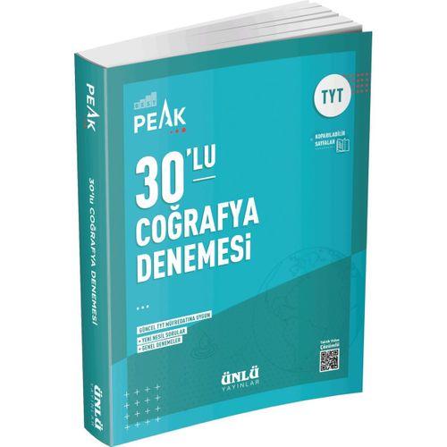Tyt Coğrafya Best Peak 30 lu Denemesi Ünlü Yayıncılık