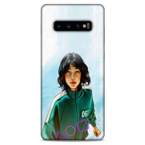 Samsung Galaxy S10 Plus Uyumlu Kılıf Squid Game (46) Core Armor Kılıf Bae