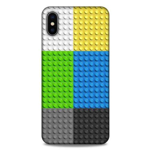 Lopard Apple iPhone XS Max Uyumlu Kılıf BloX (10) Full Koruma Kılıfı Karışık Çok Renkli