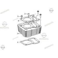 MONDİAL Ucg 110 Silindir Üst Conta Orj