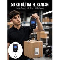50 Kg Dijital El Terazisi Cep Tartısı El Kantarı Terazi Yeni Nesil