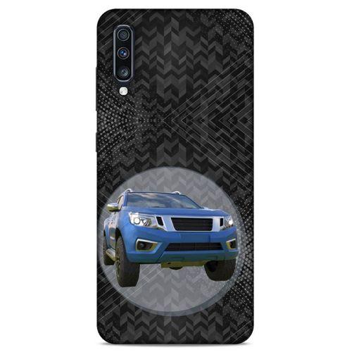Lopard Samsung Galaxy A70 Uyumlu Kılıf PickUpX (26) Tpu Silikon Kılıf Açık Mavi
