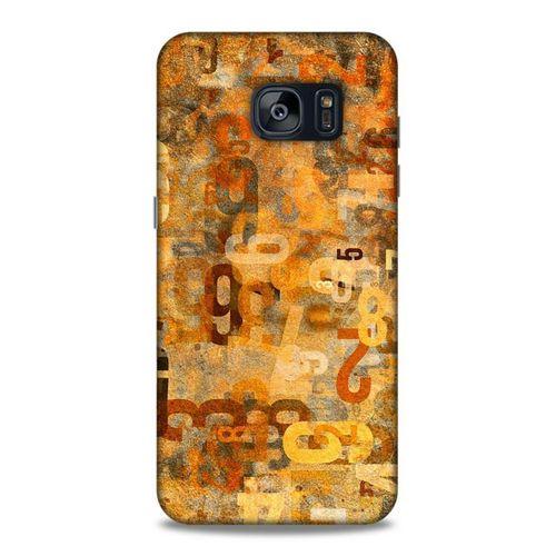 Lopard Samsung Galaxy S7 Edge Uyumlu Kılıf Soyut Sanat (38) Desenli Neo Hybrid Kılıf