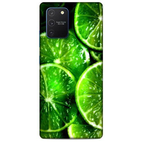 Samsung Galaxy S10 Lite Uyumlu Kılıf Yeşil Delisi (26) Tpu Silikon Kılıf Tropikal orman yeşili