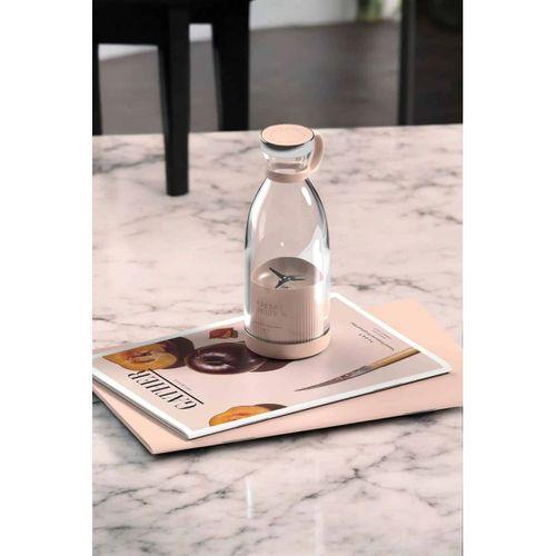 Bardak Blender Smoothie Meyve Sıkacağı Şarjlı Cam Taşınabilir