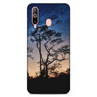 Lopard Samsung Galaxy A60 Uyumlu Kılıf Gece'S (23) Ultra Koruma Kılıfı Mavi