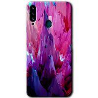 Samsung Galaxy A20s Kılıf Baskılı Kapak - Abstraction Sharp +Tam Ekran Koruyucu