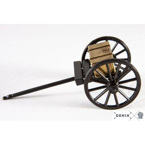 Denix-İç Savaş Arabası Top Arabası-Made in Spain-Handmade Denix Koleksiyon Grubu