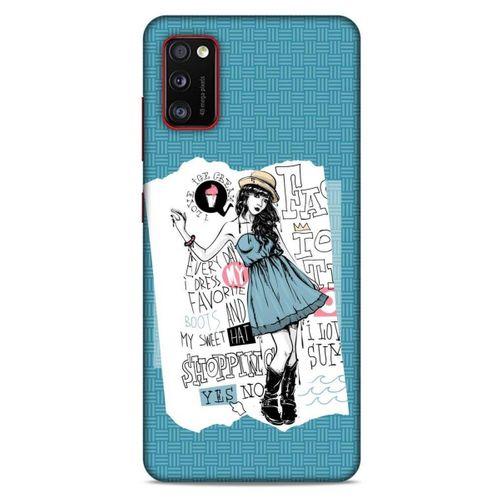 Lopard Samsung Galaxy A41 Uyumlu Kılıf Sokak Modası (50) Shockproof Kılıf
