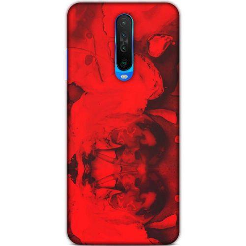 Mermer Kırmızı Oppo Realmi XT Kılıf