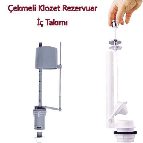 Sinerjim Klozet Sifon Çekmeli Rezervuar İç Takım Su Tasarruflu Seramik