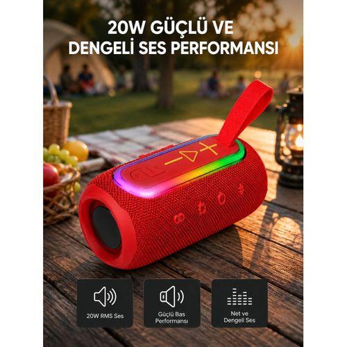 Kablosuz Hoparlör – Bluetooth 5 1, Güçlü Bas Ve 10 Metre Menzil