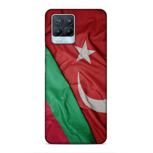 Realme 8 Pro Uyumlu Kılıf Azarbaijan (10) Full Koruma Kılıfı Türk & Azerbaycan Bayrak