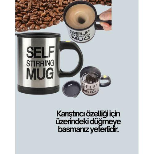 Kendi Kendini Karıştıran Termos Kupa – Pratik, Güçlü Motorlu ve Termos Özellikli