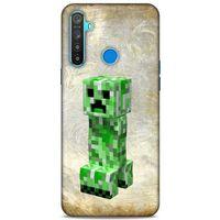 Lopard Oppo Realme 5i Uyumlu Kılıf PiXel (38) Neo Hybrid Kılıf Creeper 3D