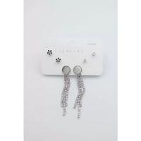 Çoklu Set Küpe - Gümüş