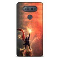 LG K61 Kılıf Atatürk (44) Tough Armor Kılıf Alev Kırmızı