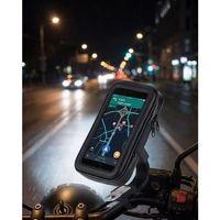 Bisiklet Scooter Motosiklet İçin Su Geçirmez Telefon Standı 360 Derece Döner