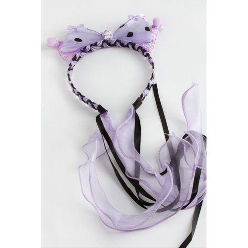 Çzgflm Fiyong Tül Sallantılı Örme Çocuk Taç