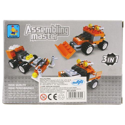 Ausini Assembling Master 3 in 1 66 Parça Traktörler