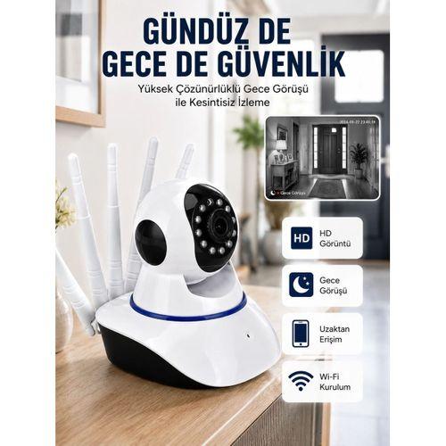 Güvenlik Kamerası Antenli Gece Görüşlü Sensörlü Harekete Duyarlı Yeni Nesil