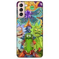 Samsung Galaxy S21 Plus Uyumlu Kılıf Rick And Morty (23) Ultra Koruma Kılıfı Toby Matthews
