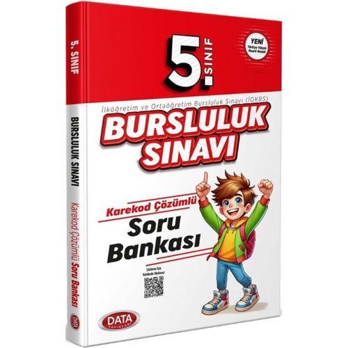 5. Sınıf Bursluluk Sınavı Soru Bankası Karekod Çözümlü Data Yayınları