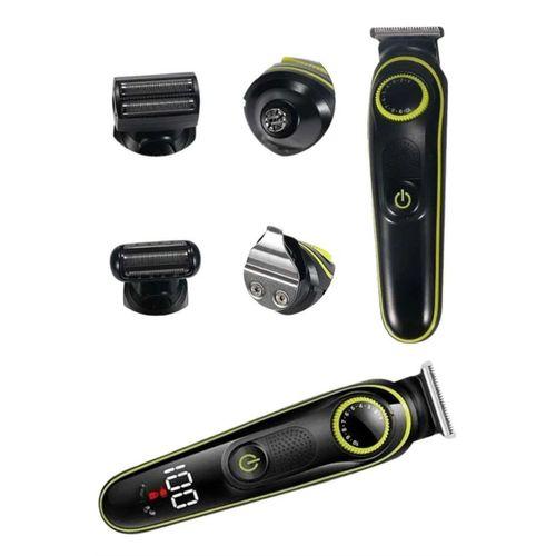 Saç Sakal Şekillendirici Tıraş Makinesi 5 Başlıklı Paslanmaz Çelik Bıçaklı Unısex