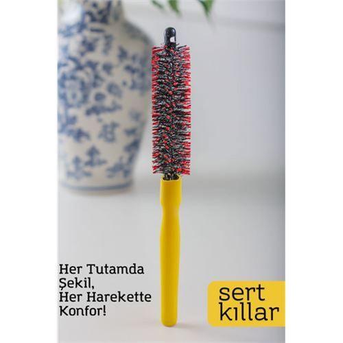 Modacar Yuvarlak Saç Fırçası – 24 cm x 2.3 cm | 2.1 mm Derinlik | Spiral Kıllı, Hacim ve Şekil İçin