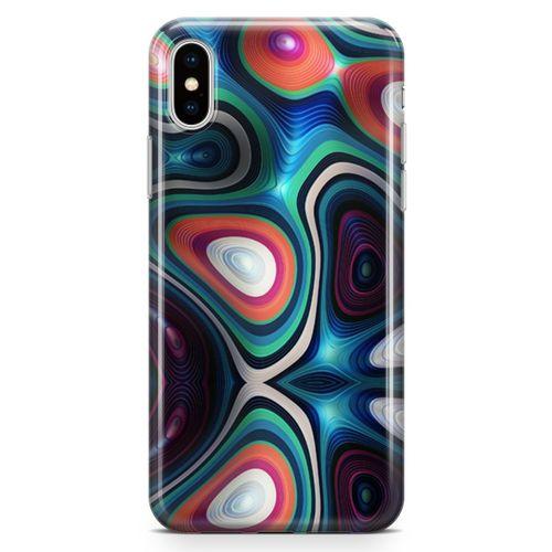 Apple iPhone XS Kılıf Elastik Hoparlör Arka Kapak Koruma Desenli Full Koruyucu