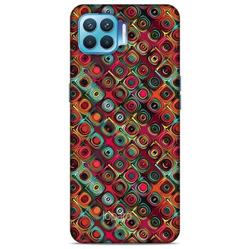 Oppo Reno 4 Lite Kılıf Pastel Renkler (38) Neo Hybrid Kılıf Kırmızı Tonlar