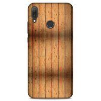 Lopard Huawei Y9 2019 Uyumlu Kılıf Wood'X (11) Tam Koruma Baskılı