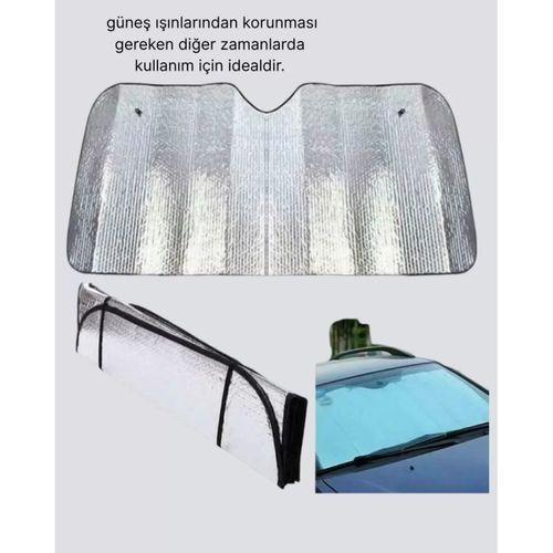 Otomobil Güneşliği – Katlanabilir Tasarım Ve Süngerli Isı Yalıtımı