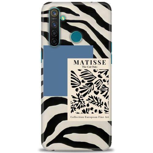 Realme 5 Pro Kılıf HD Baskılı Kılıf - Matisse + Tam Ekran Koruyucu