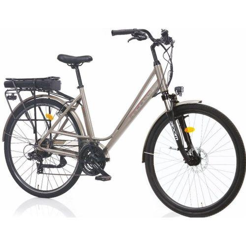 Corelli Caben 28 Jant Elektrikli Bisiklet Metalik Bej 48 Cm