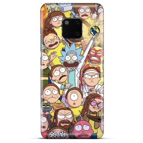 General Mobile GM 20 Pro Uyumlu Kılıf Rick And Morty (34) Slim Armor Kılıf Manager Morty