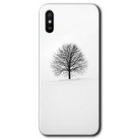 Xiaomi Redmi 9A Kılıf Baskılı Kapak - Alone Tree +Tam Kaplayan Mat Seramik