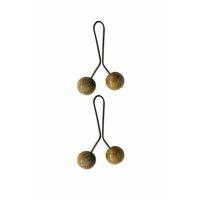 2 Adet Tesettür Eşarp ve Şal Klipsi Hardal