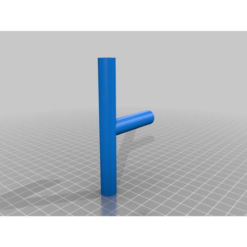 - T Bağlantı Elemanı 8mm ID 3D Baskı (Bu ürün Sadece Plastik parçadır - Almadan Önce Soru Sorabilirsiniz)