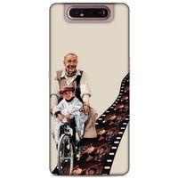 Lopard Samsung Galaxy A80 Uyumlu Kılıf IMDB Film (43) Thin Fit Kılıf Cennet Sineması