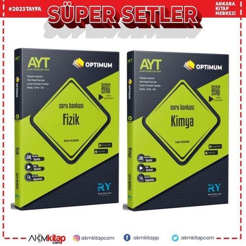 Referans Yayınları AYT Fizik ve Kimya Soru Bankası Seti 2 Kitap